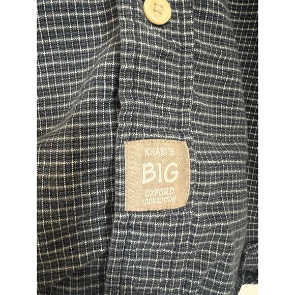 Khaki's by Arrow Big Oxford Button Down Men's Cotton Shirt - Picture 2 of 4